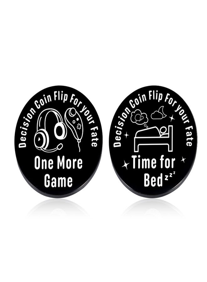 TI-EDC Funny Stocking Stuffers Gift for Gamers Sons Boys Girls Men Women Boyfriend Decision Maker Coin for Game Lover Fan Gaming Christmas Valentines Birthday Gifts for Teen Spooky Basket Stuffers for him - Image 1